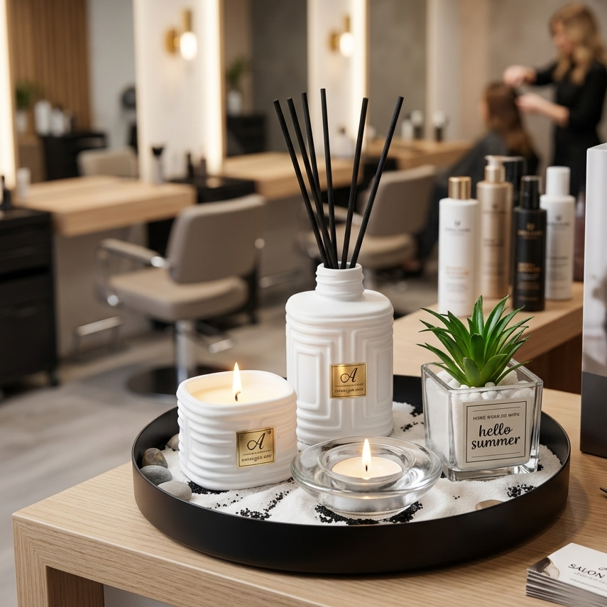 Ensemble Décoratif & Parfum d’Intérieur I L’Art du Cocooning