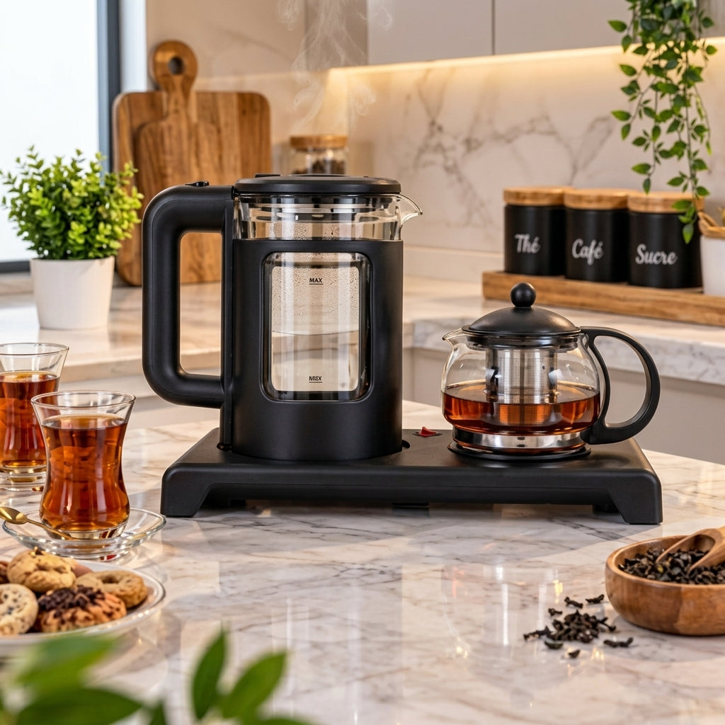 Bouilloire Électrique En Verre I Design Modernisé, Rapidité Imbattable