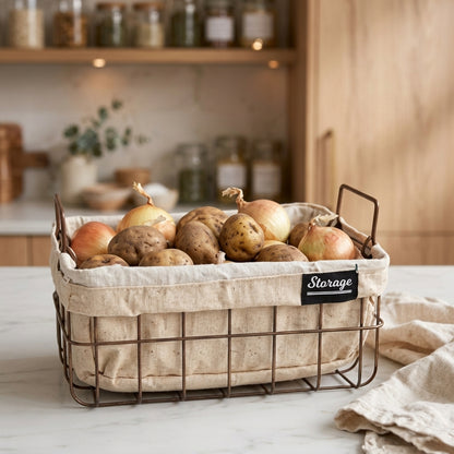 Pack de 4 Panier de Rangement | Pratique, Durable