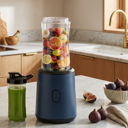 Mixeur Électrique 2 en 1 I 600ML avec Gobelet Portable