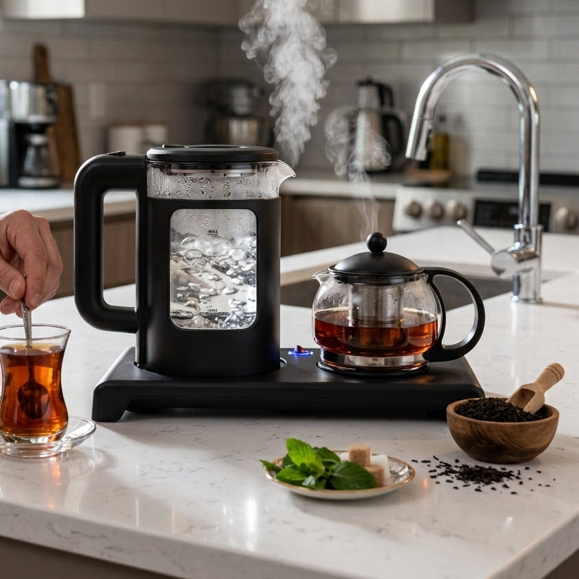 Bouilloire Électrique En Verre I Design Modernisé, Rapidité Imbattable