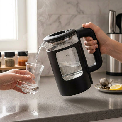 Bouilloire Électrique En Verre I Design Modernisé, Rapidité Imbattable