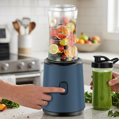 Mixeur Électrique 2 en 1 I 600ML avec Gobelet Portable