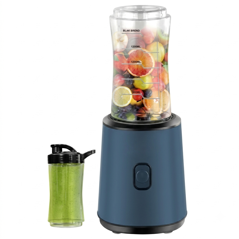 Mixeur Électrique 2 en 1 I 600ML avec Gobelet Portable