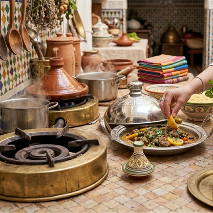 Tagine en Inox I Esprit traditionnel, style moderne