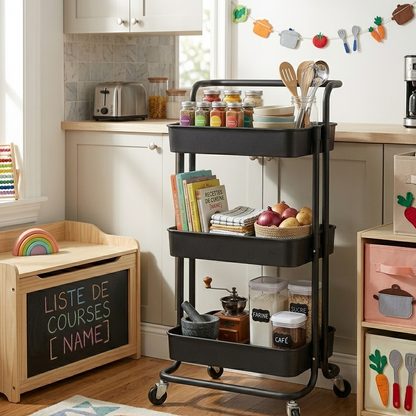 Chariot De Rangement I Structure Stable Et Robuste
