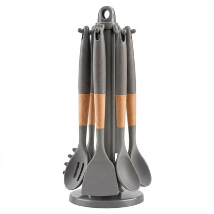 Set de 6 Ustensiles de Cuisine en Bambou