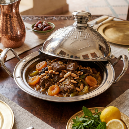 Tagine en Inox I Esprit traditionnel, style moderne