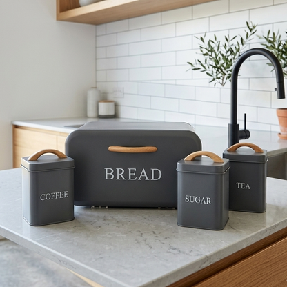 Ensemble de cuisine avec 3 bocaux | Conservation Optimale