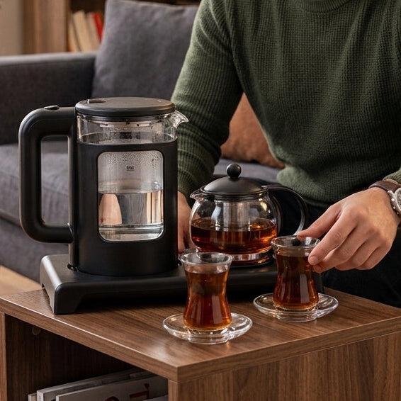 Bouilloire Électrique En Verre I Design Modernisé, Rapidité Imbattable