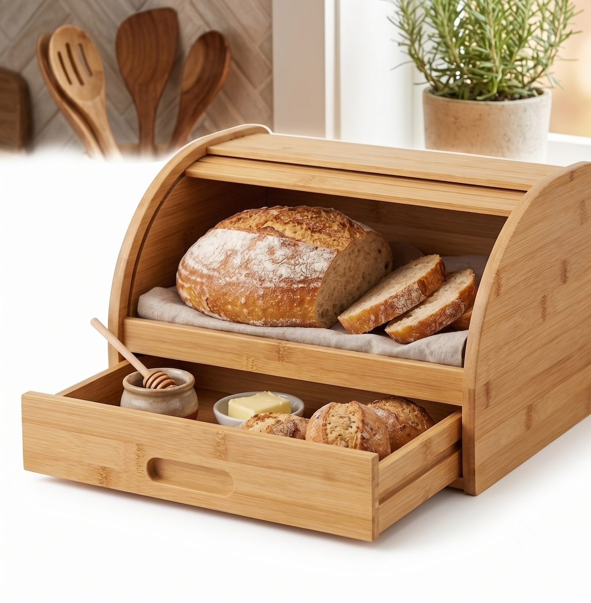 Rangement En Bambou I Organisation Multifonction