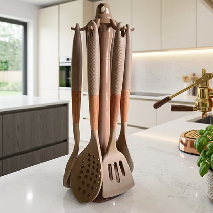 Set de 6 Ustensiles de Cuisine en Bambou