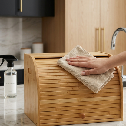 Rangement Panoramique en Bambou I Cuisine, Salle de Bain & Bureau