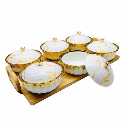 RAMEQUINS EN PORCELAINE