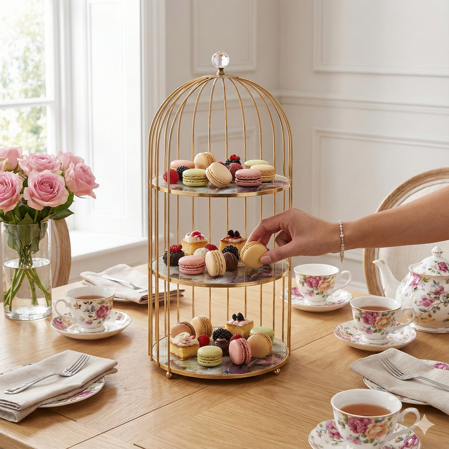 PRÉSENTOIR CAGE 3 NIVEAUX