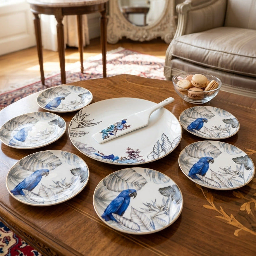 Service de Table 8 Pièces I Plat & Assiettes Multi-Usages