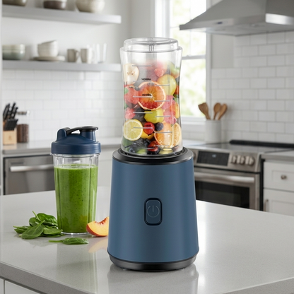 Mixeur Électrique 2 en 1 I 600ML avec Gobelet Portable