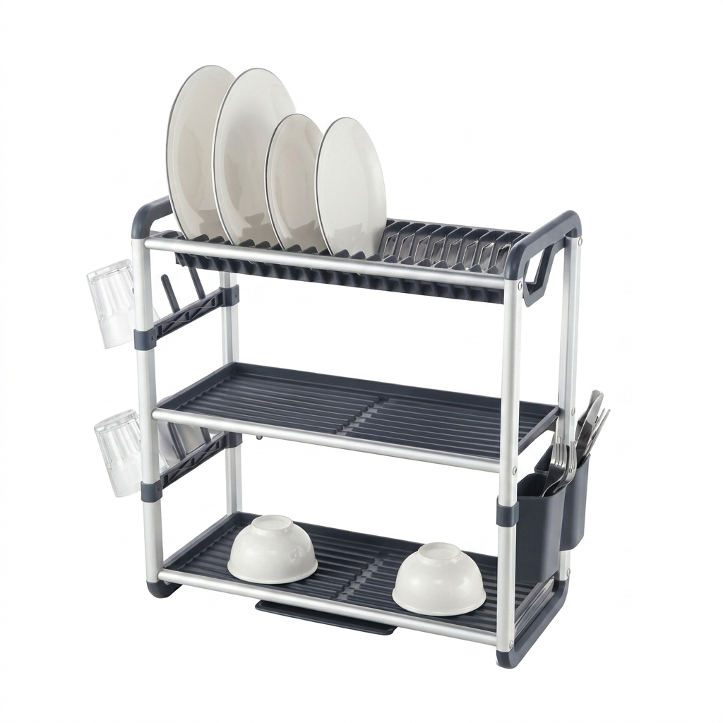 Égouttoir de cuisine en aluminium I Anti - Rouille & Durable