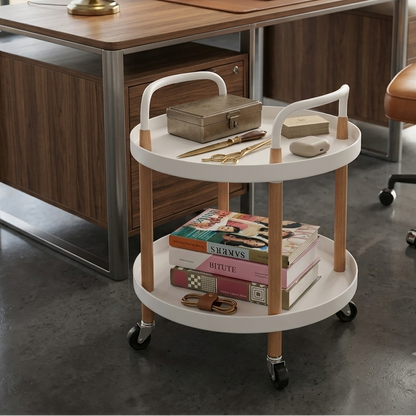 table d'appoint multifonctionnelle Blanche