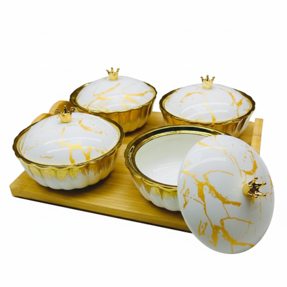 RAMEQUINS EN PORCELAINE