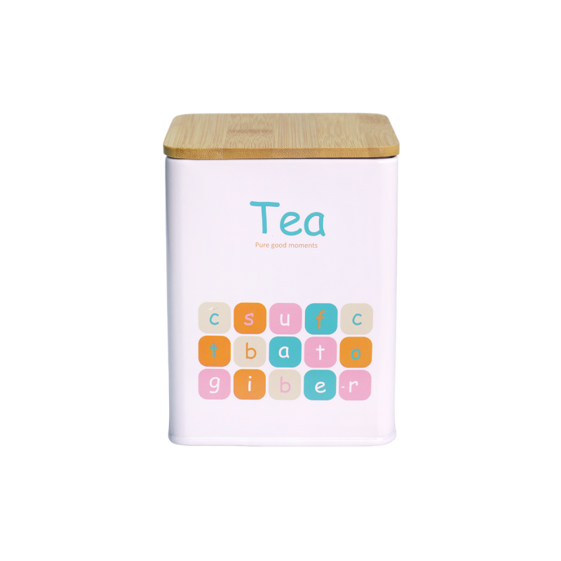 Set de Rangement Cuisine Premium 5 Pièces & Couvercles Bois