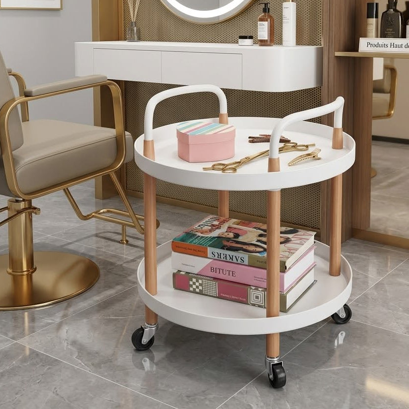 table d'appoint multifonctionnelle Blanche