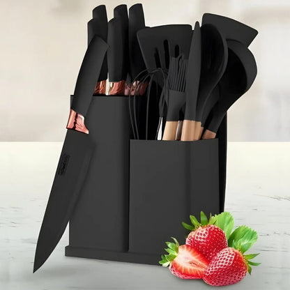 SET D'USTENSILES DE CUISINE EN SILICONE