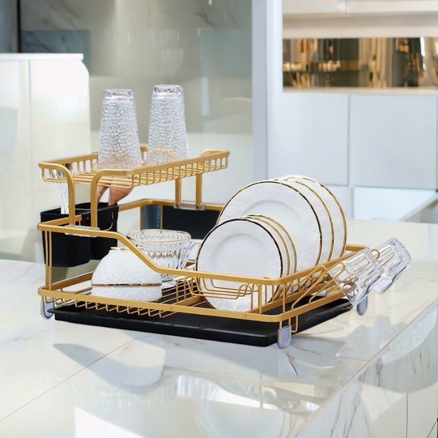 EGOUTTOIR EN ALUMINIUM GOLD
