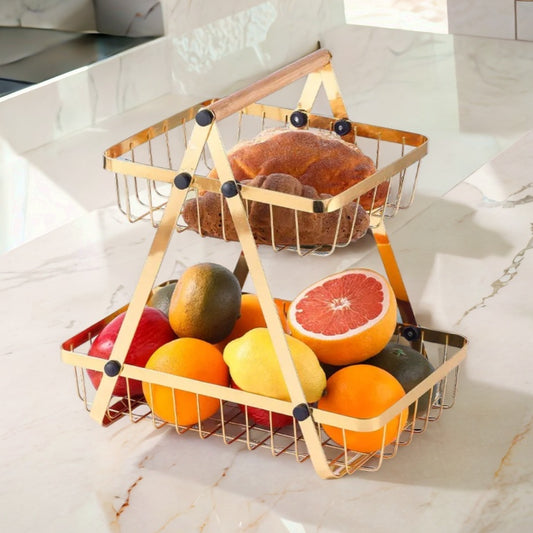 PANIER À FRUIT GOLD