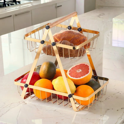 PANIER À FRUIT GOLD