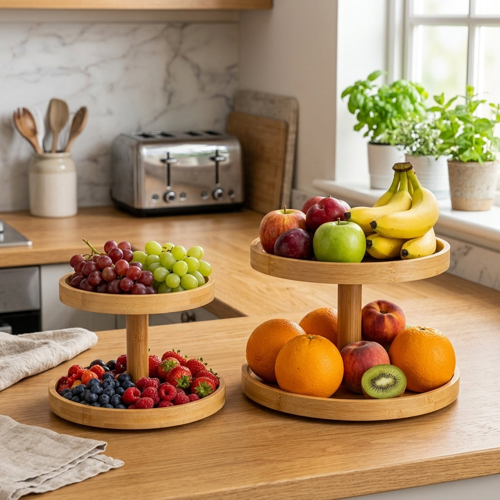 Plateaux Présentatif en Bambou I Style Épuré & Modern Design