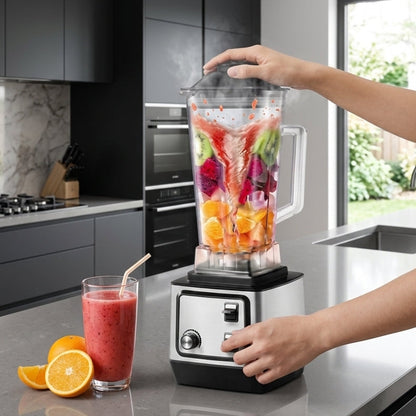 Blender Professionnel 2 en 1 Puissance 3000W I Puissance & Précision