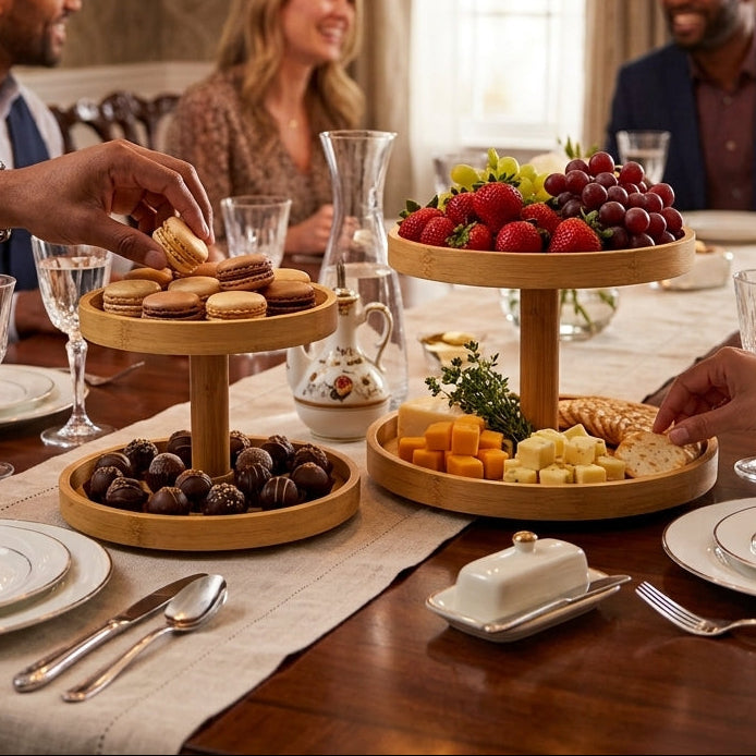 Plateaux Présentatif en Bambou I Style Épuré & Modern Design