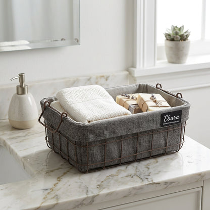 Pack de 4 Panier de Rangement | Pratique, Durable