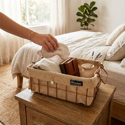 Pack de 4 Panier de Rangement | Pratique, Durable