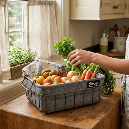 Pack de 4 Panier de Rangement | Pratique, Durable