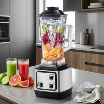 Blender Professionnel 2 en 1 Puissance 3000W I Puissance & Précision