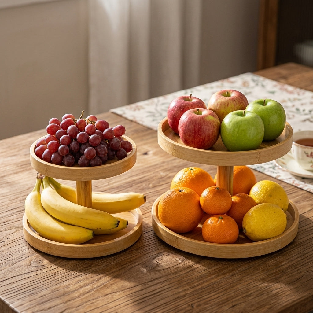 Plateaux Présentatif en Bambou I Style Épuré & Modern Design