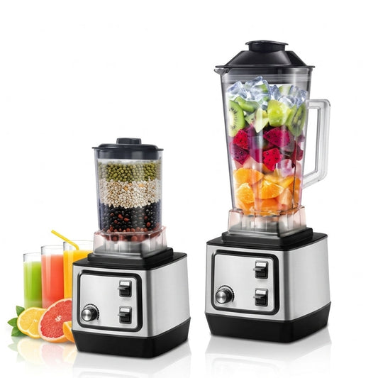 Blender Professionnel 2 en 1 Puissance 3000W I Puissance & Précision