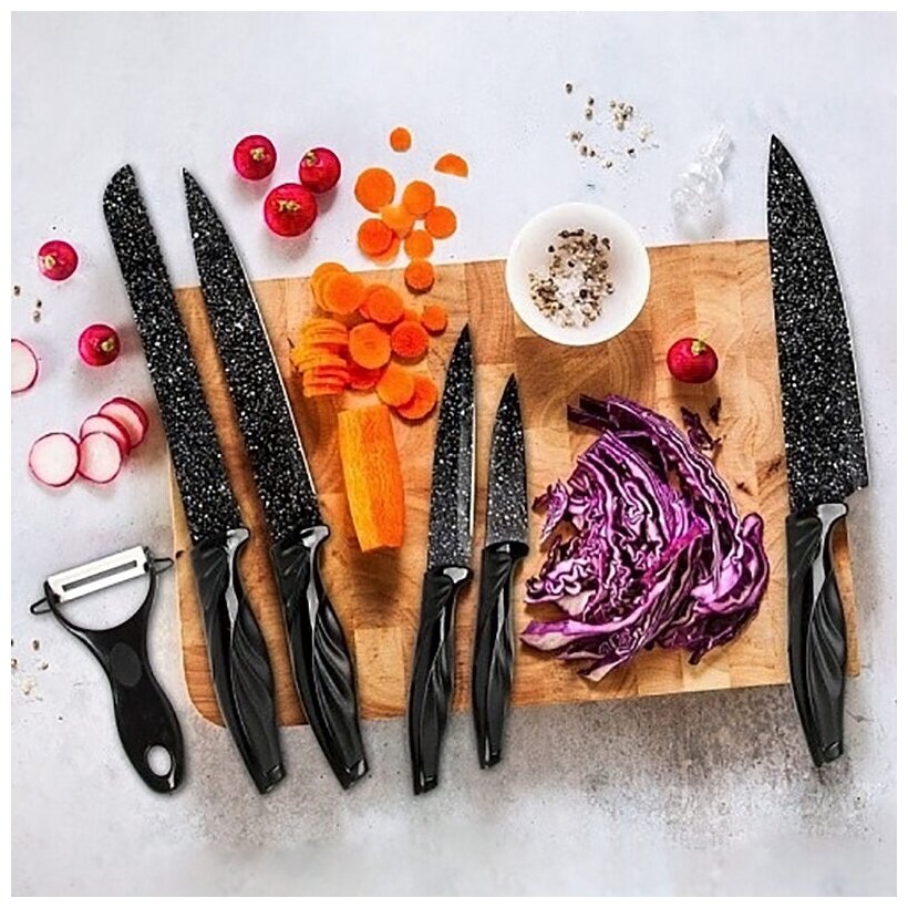 SET DE 5 COUTEAUX CUISINE