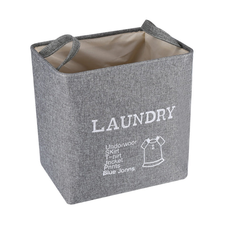 Pack de 3 Panier à Linge En Tissu I Facile à Transporter
